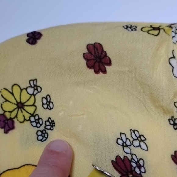 Free People Yellow Floral Hidden Hills Boho Festival Maxi Summer Kimono Style - Picture 15 of 16